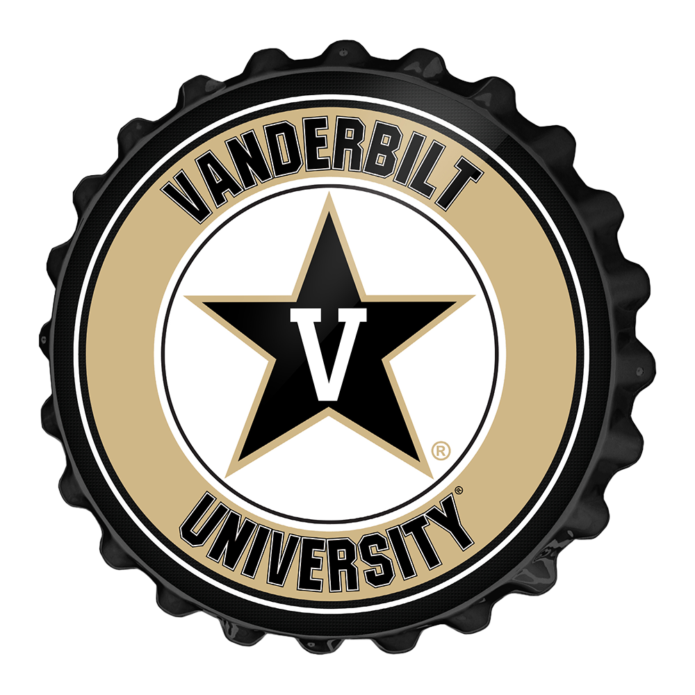 Vanderbilt Commodores Bottle Cap Wall Sign