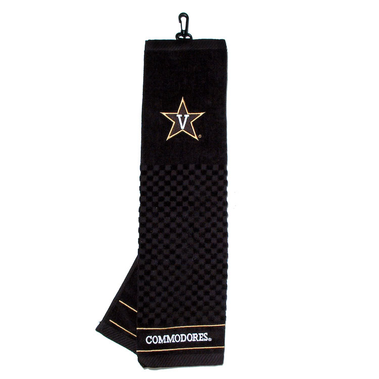 Vanderbilt Commodores Embroidered Golf Towel