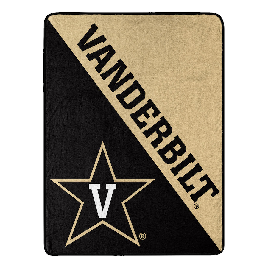 Vanderbilt Commodores Micro Raschel 50 x 60 Team Blanket