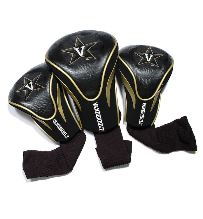 Vanderbilt Commodores 3 Pack Contour Headcovers