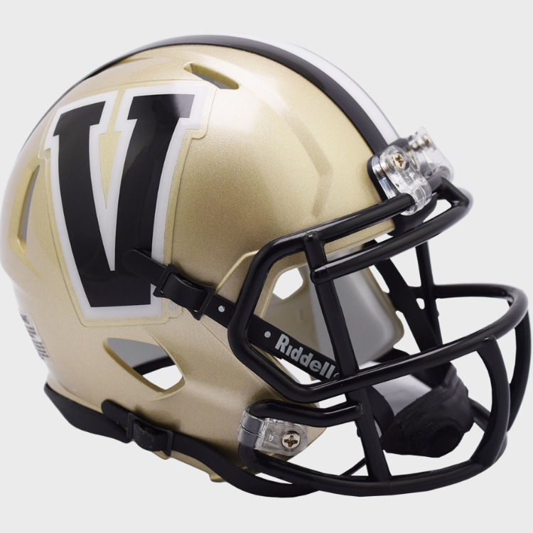 Vanderbilt Commodores NCAA Mini SPEED Helmet by Riddell