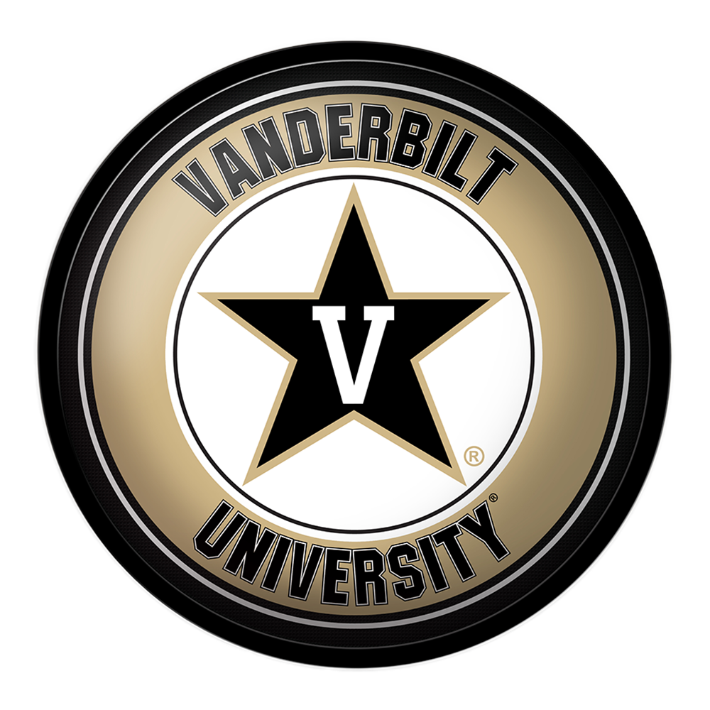 Vanderbilt Commodores Modern Disc Wall Sign