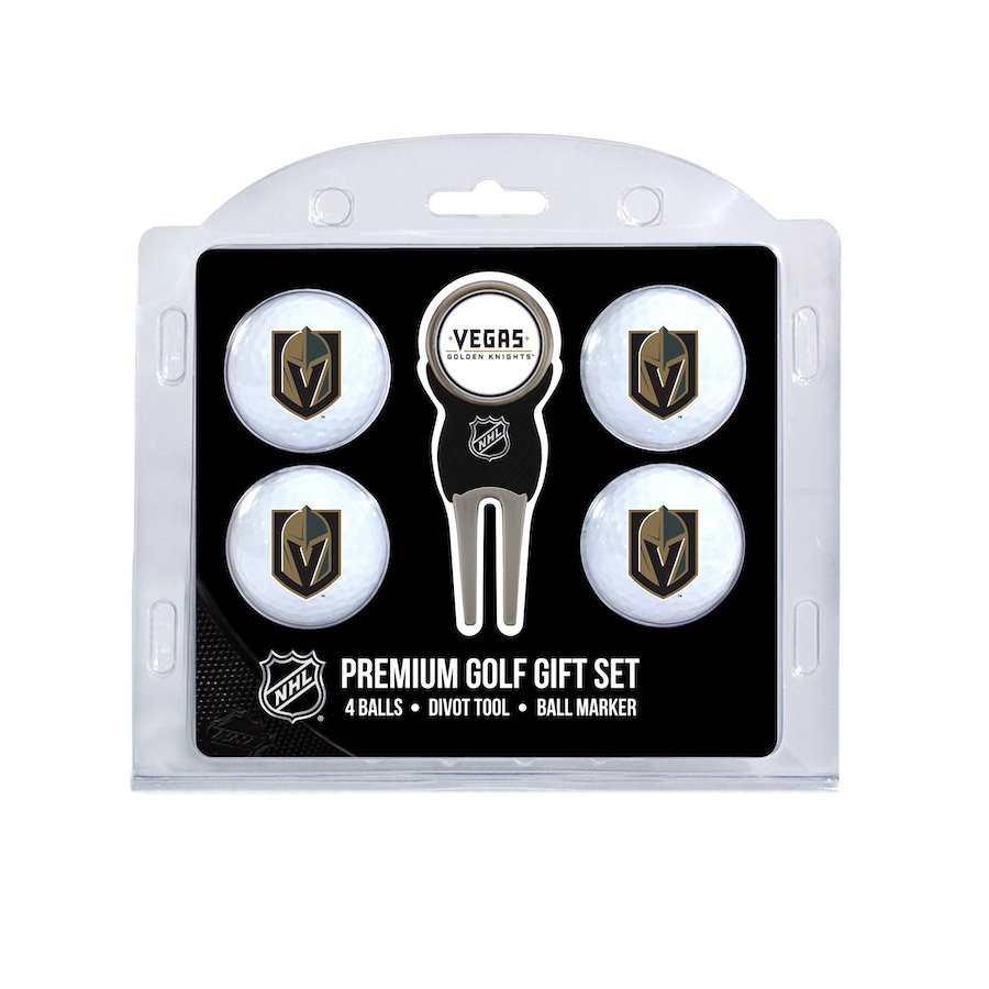 Vegas Golden Knights 4 Golf Ball and Divot Tool Set