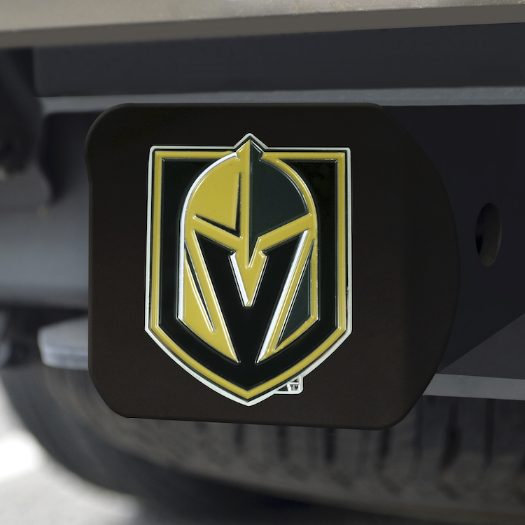 Vegas Golden Knights Black and Color Trailer Hitch Cover