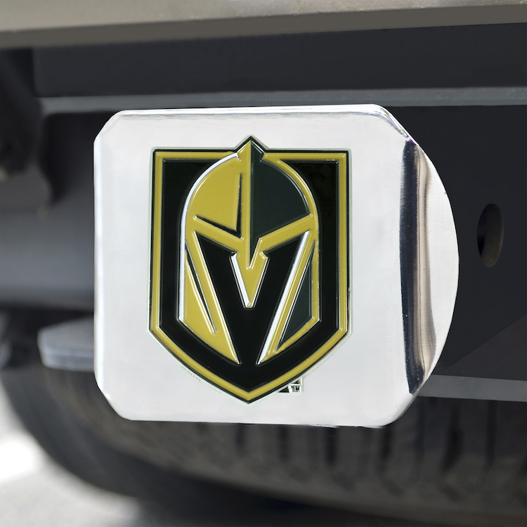 Vegas Golden Knights Color Chrome Trailer Hitch Cover