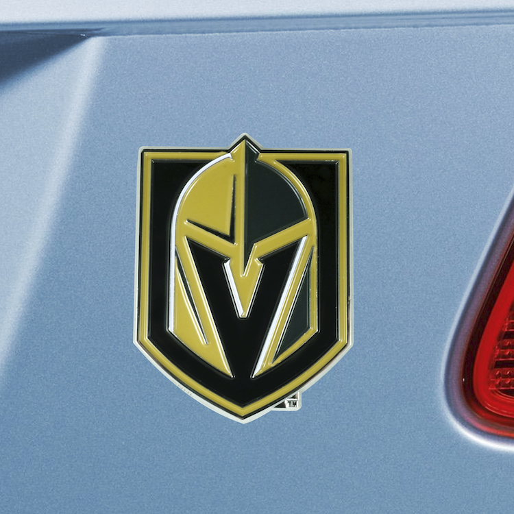 Vegas Golden Knights Color Metal Auto Emblem