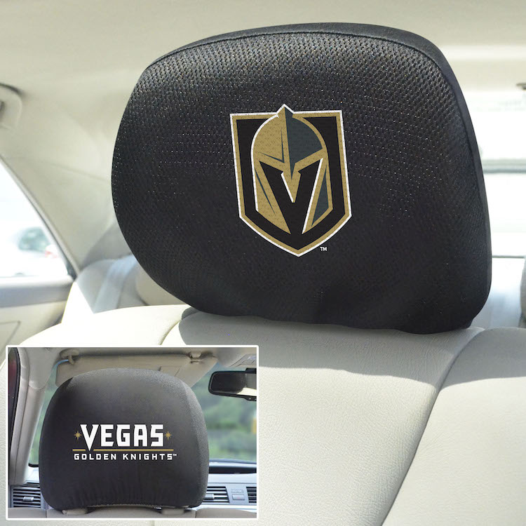 Vegas Golden Knights Head Rest Covers