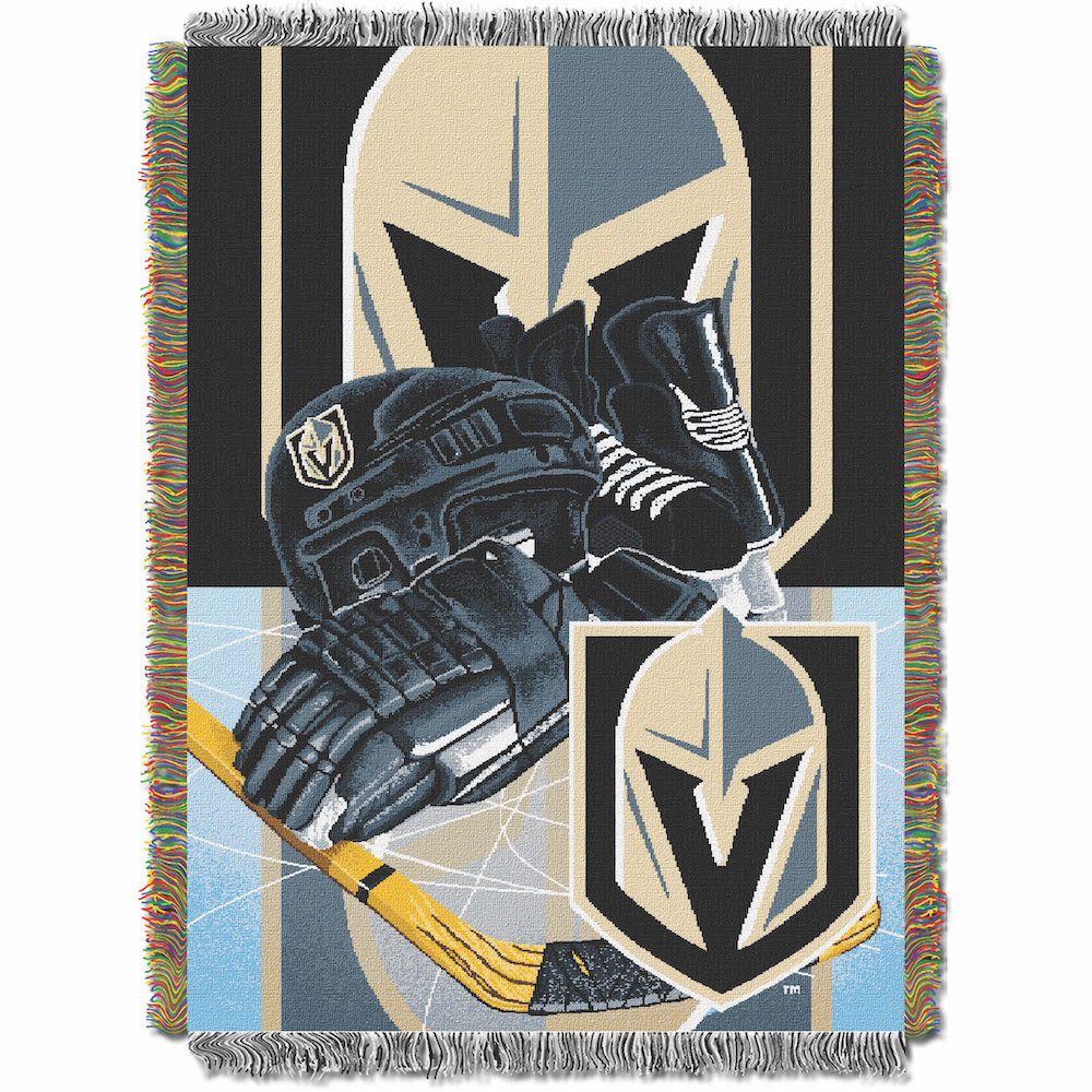 Vegas Golden Knights Home Ice Advantage Series Tapestry Blanket 48 x 60