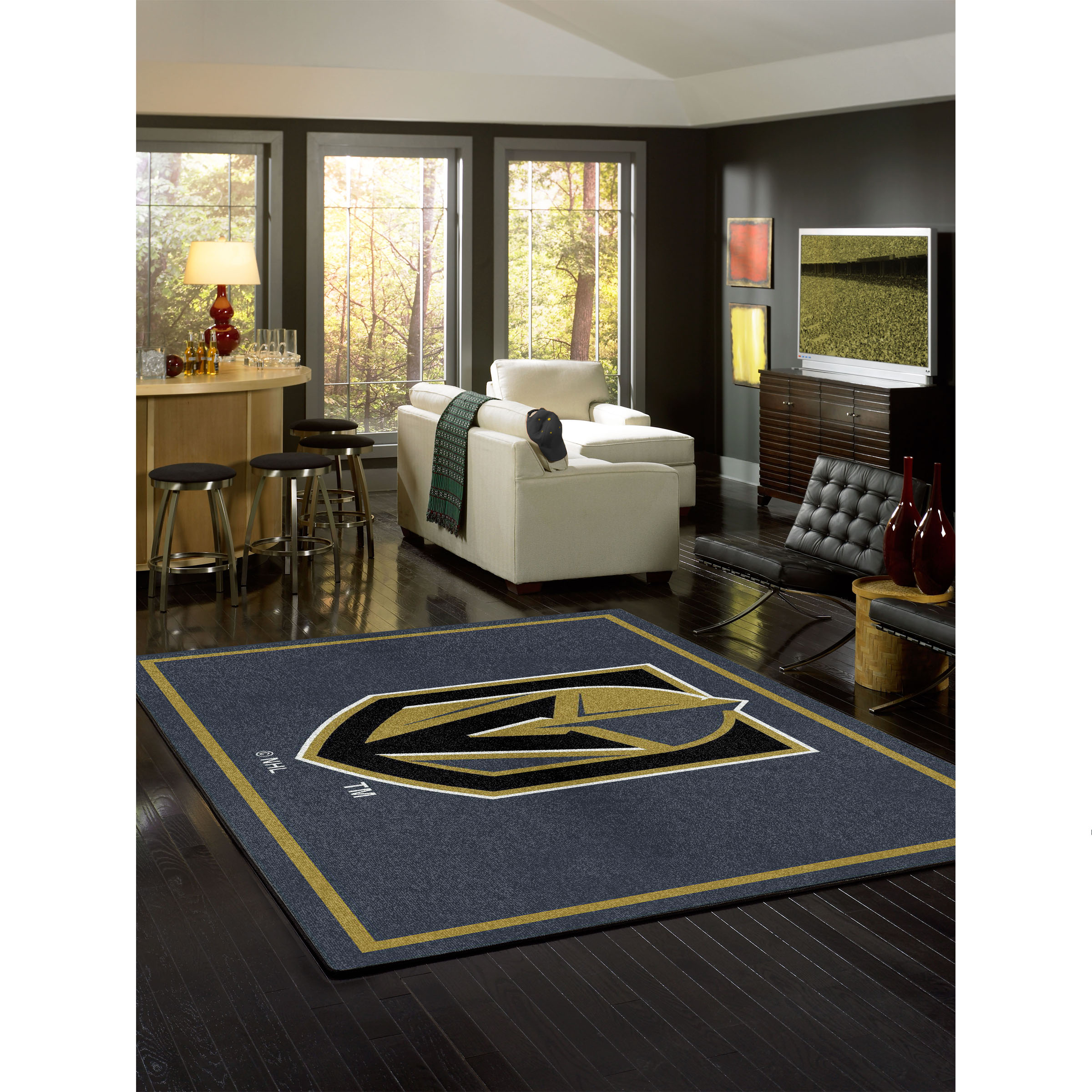 Vegas Golden Knights 4 X 6 SPIRIT Rug