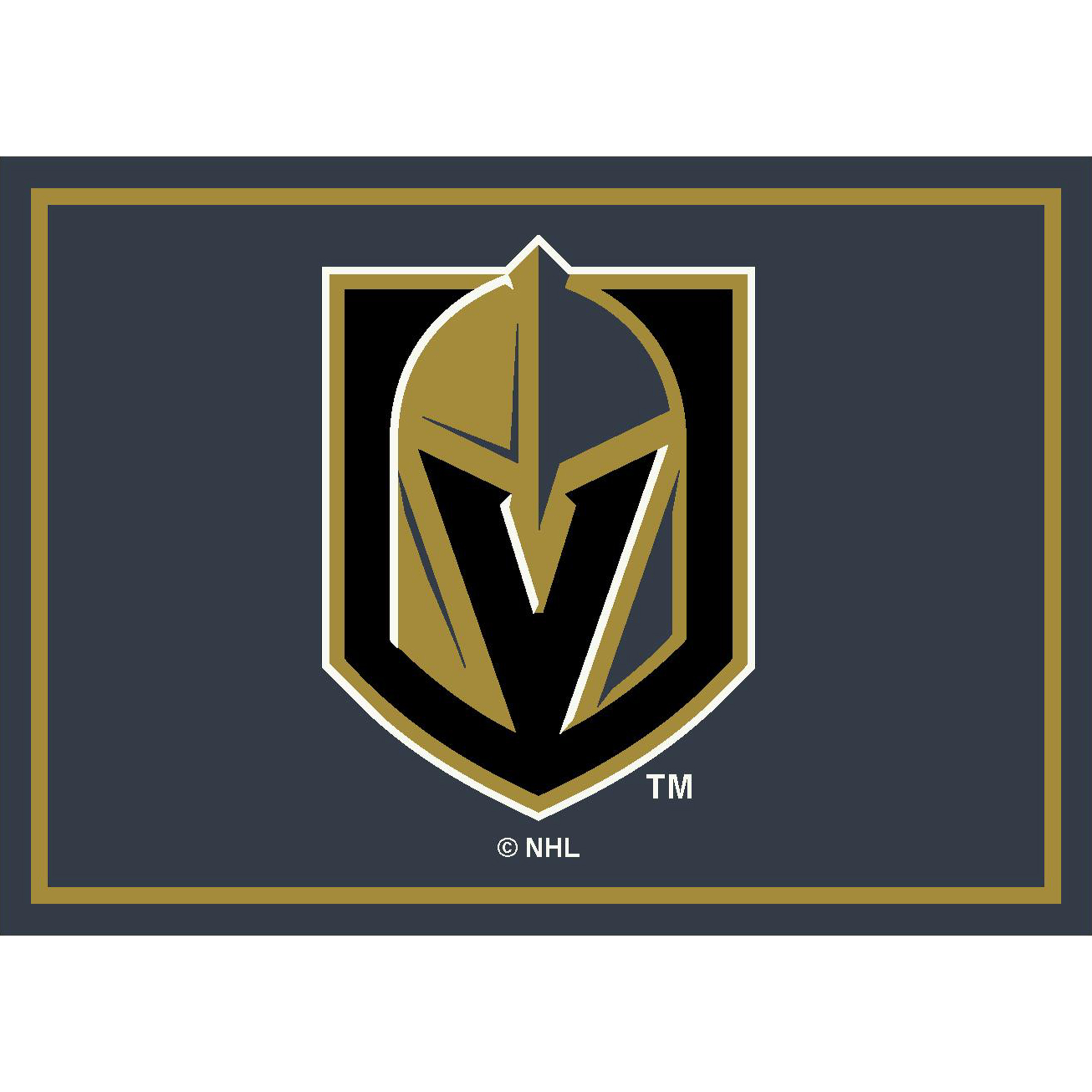 Vegas Golden Knights 4 X 6 SPIRIT Rug