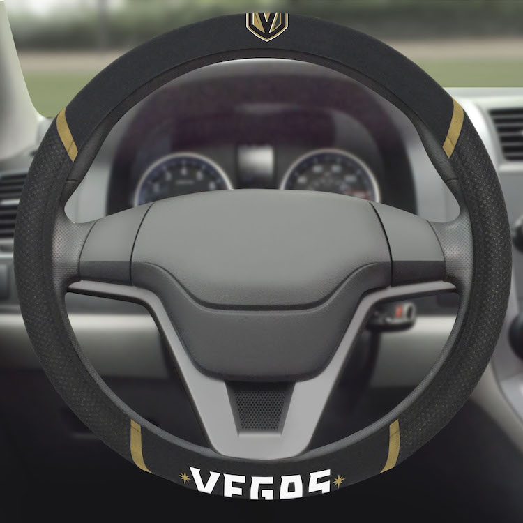 Vegas Golden Knights Steering Wheel Cover