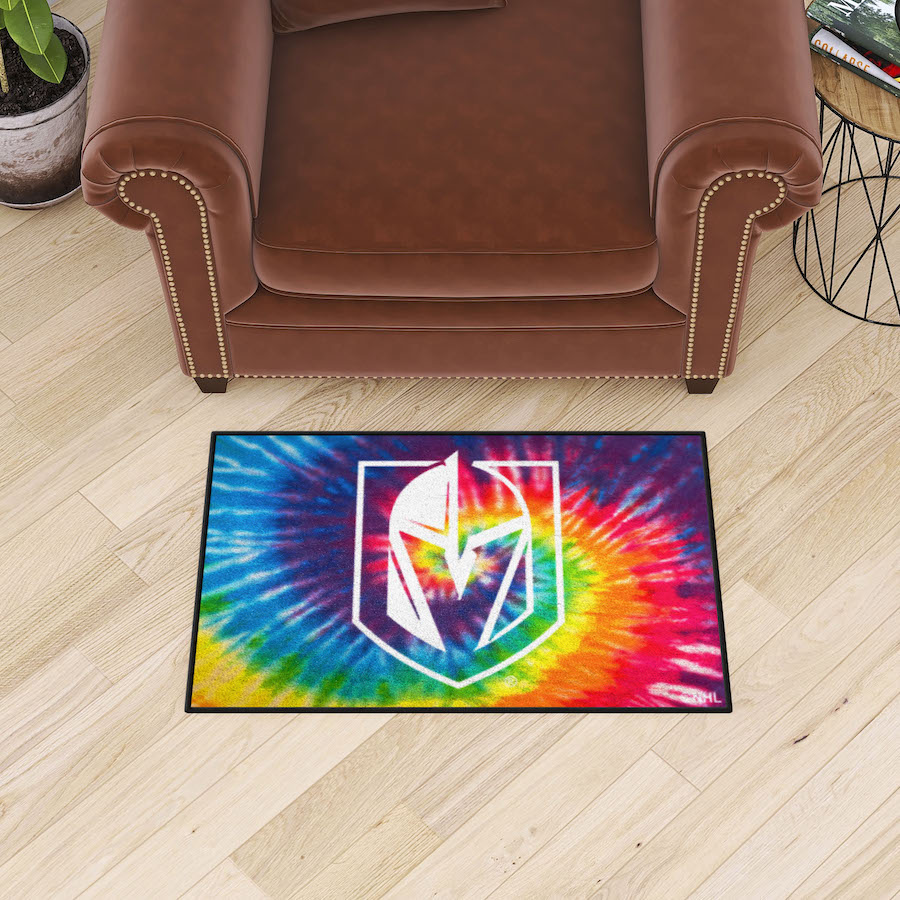 Vegas Golden Knights TIE-DIE 20 x 30 Starter Floor Mat