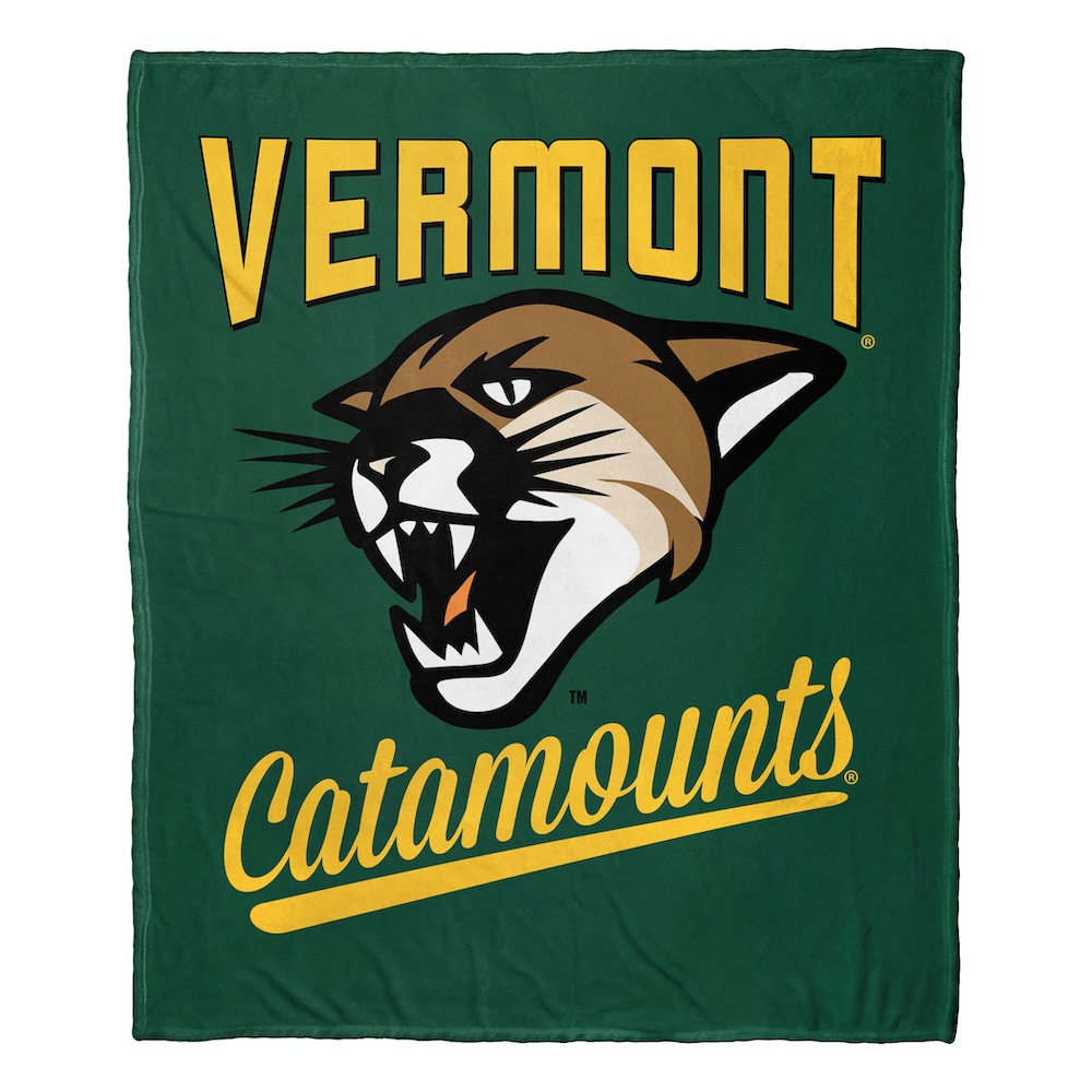 Vermont Catamounts ALUMNI Silk Touch Throw Blanket 50 x 60 inch