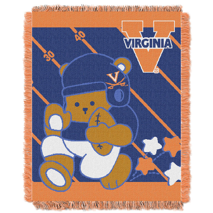 Virginia Cavaliers Woven Baby Blanket 36 x 48