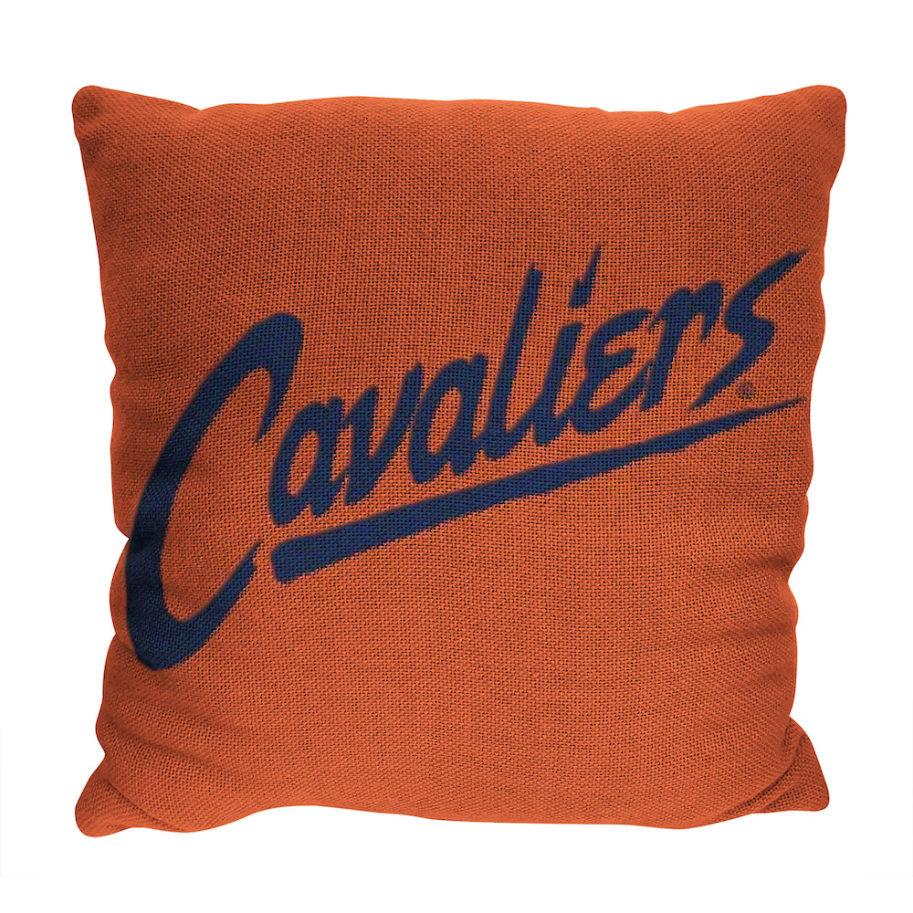 Virginia Cavaliers Double Sided INVERT Woven Pillow