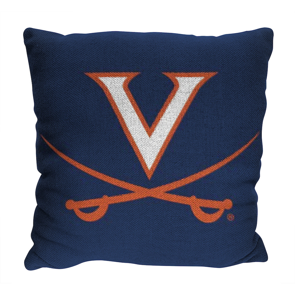 Virginia Cavaliers Double Sided INVERT Woven Pillow
