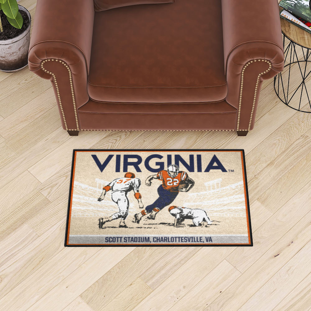 Virginia Cavaliers 20 x 30 TICKET Starter Floor Mat