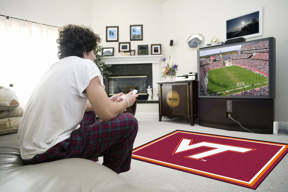 Virginia Tech Hokies 4x6 Area Rug