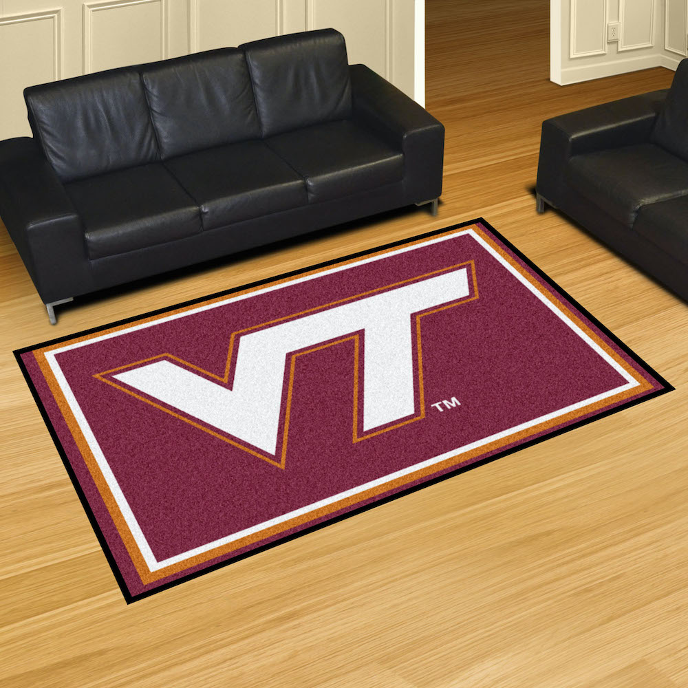 Virginia Tech Hokies 5x8 Area Rug