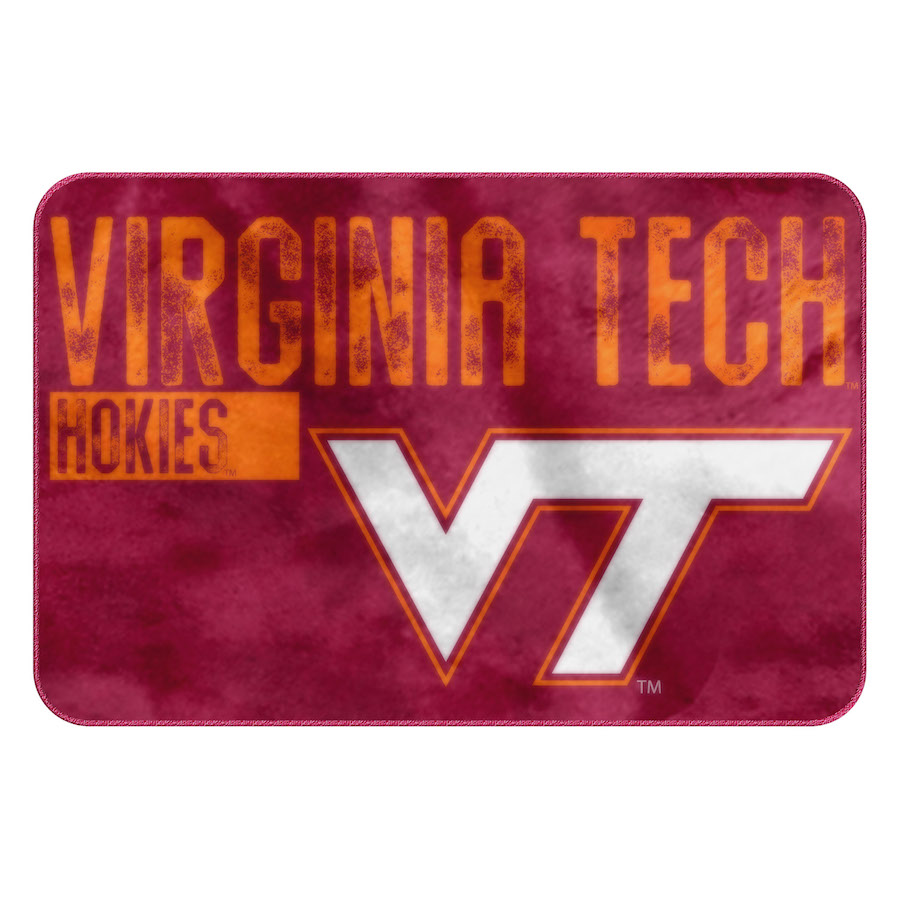 Virginia Tech Hokies Worn Out Foam Floor Mat