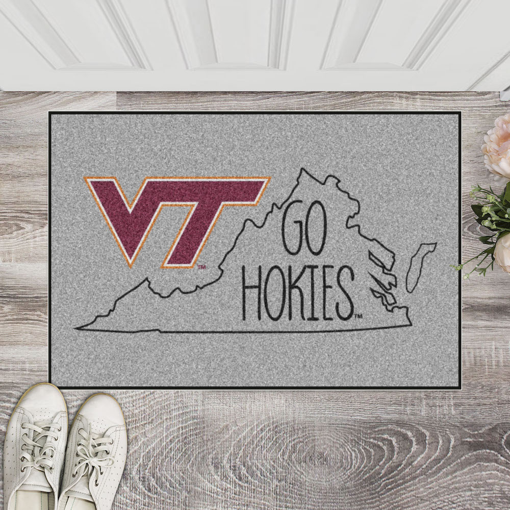 Virginia Tech Hokies SOUTHERN STYLE 20 x 30 STARTER Floor Mat