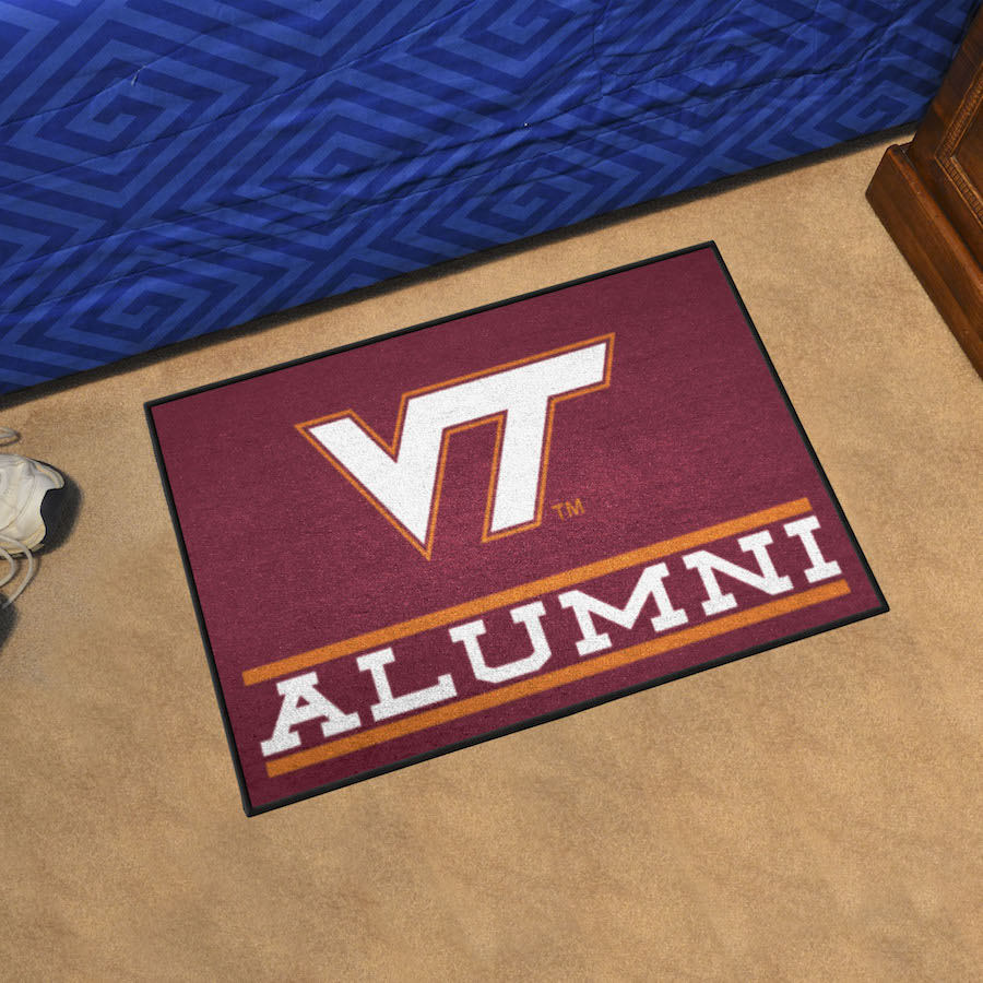 Virginia Tech Hokies ALUMNI 20 x 30 Starter Floor Mat