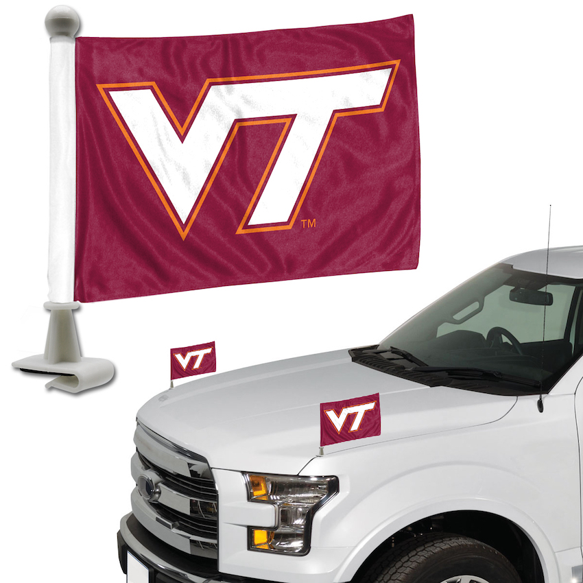 Virginia Tech Hokies Ambassador Car Flags