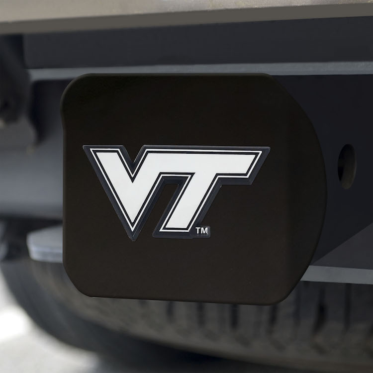 Virginia Tech Hokies BLACK Trailer Hitch Cover