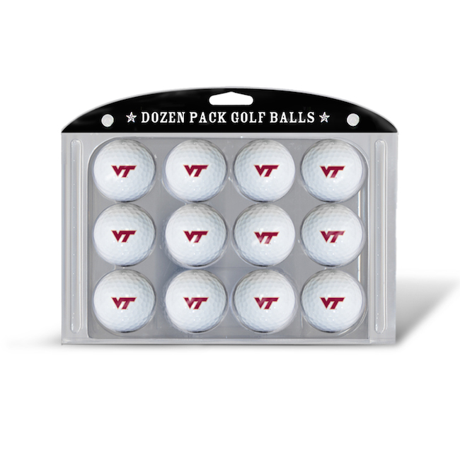 Virginia Tech Hokies Dozen Golf Ball Pack