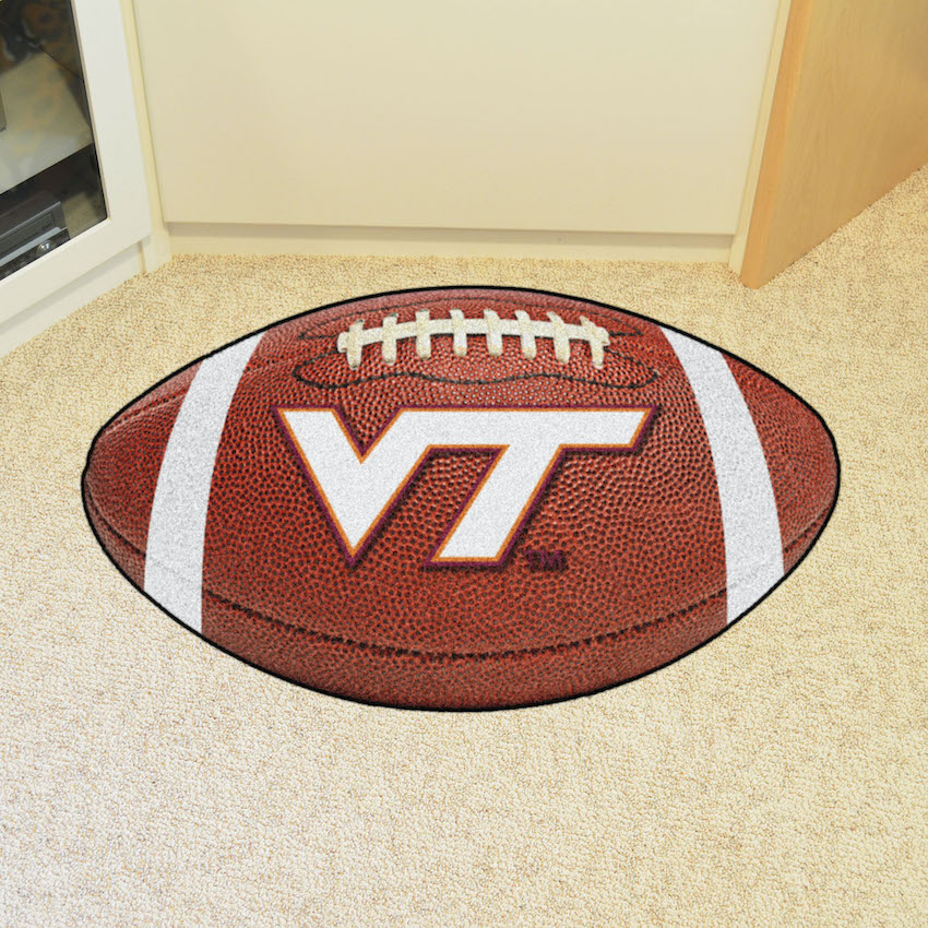 Virginia Tech Hokies 22 x 35 FOOTBALL Mat