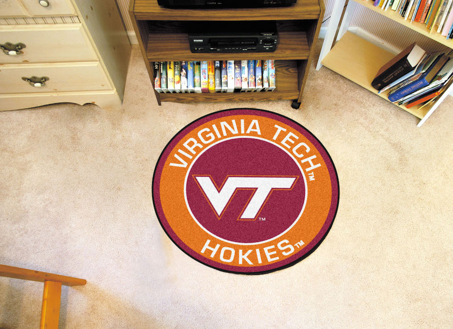 Virginia Tech Hokies Roundel Mat