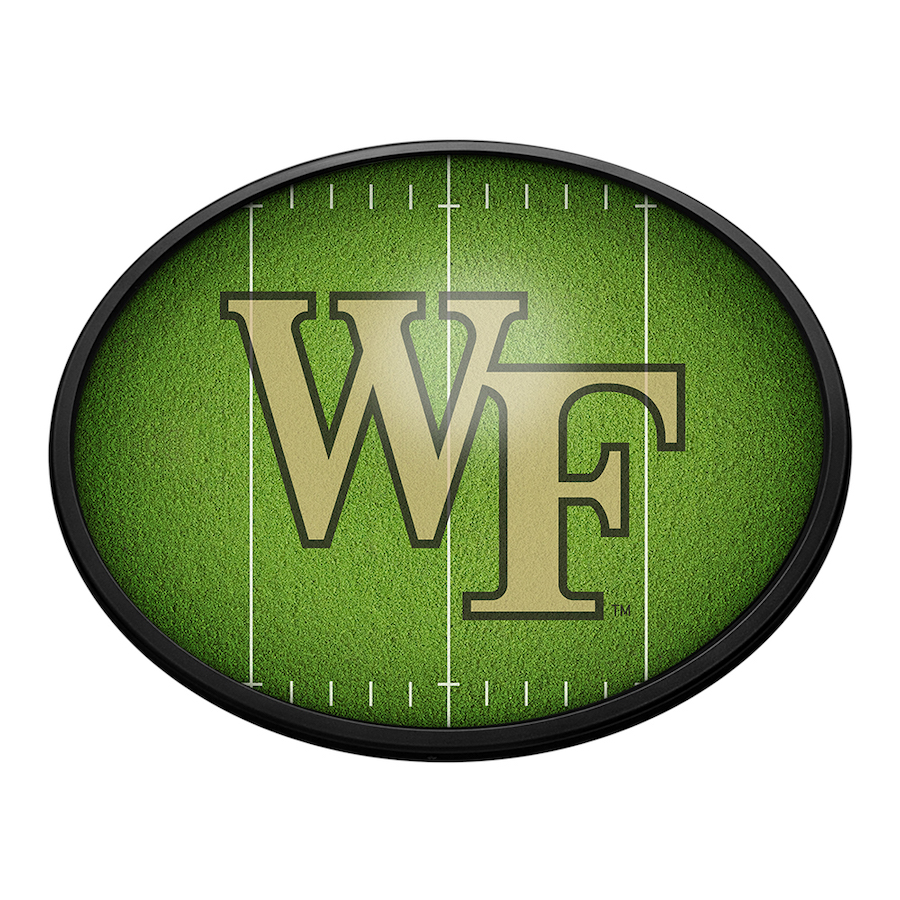 Wake Forest Demon Deacons ON THE 50 Slimline LED Wall Sign ~ OVAL