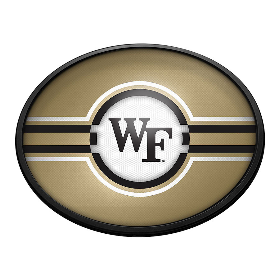 Wake Forest Demon Deacons Slimline LED Wall Sign ~ OVAL