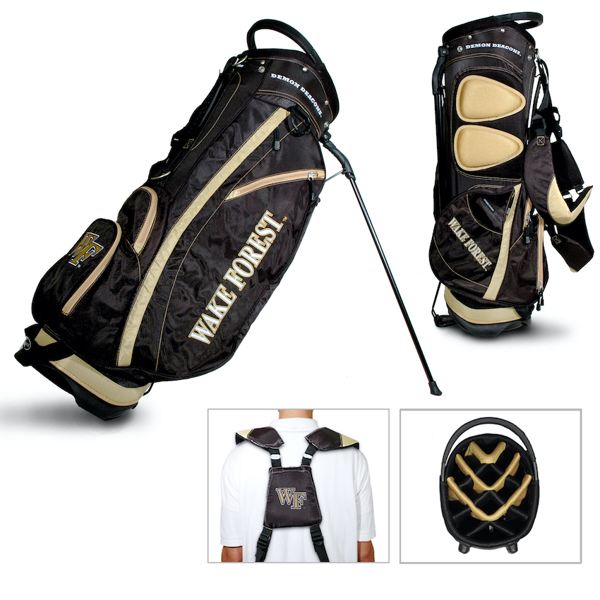 Wake Forest Demon Deacons Fairway Carry Stand Golf Bag