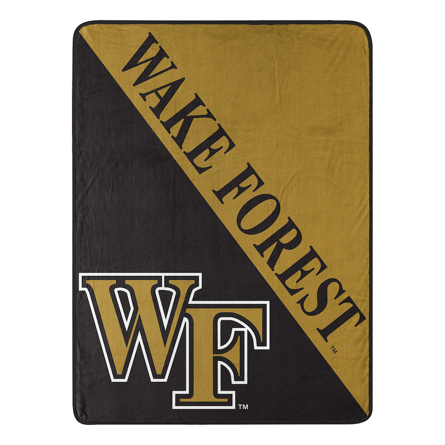 Wake Forest Demon Deacons Micro Raschel 50 x 60 Team Blanket