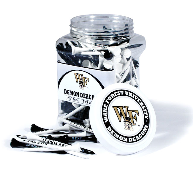 Wake Forest Demon Deacons 175 imprinted Tee Jar