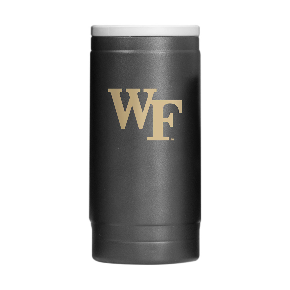 Wake Forest Demon Deacons Powder Coated 12 oz. Slim Can Coolie
