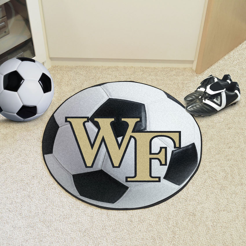 Wake Forest Demon Deacons SOCCER BALL Mat