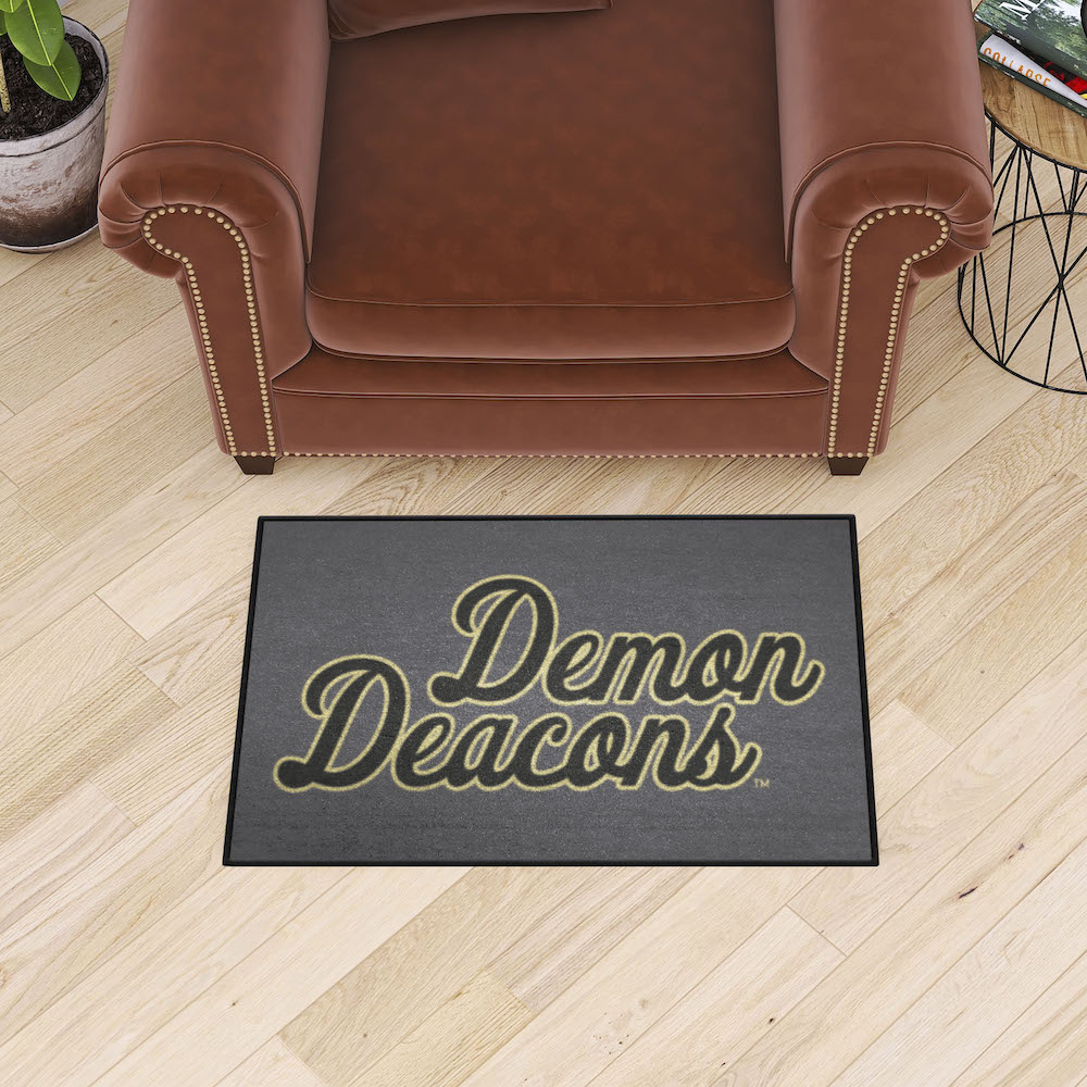 Wake Forest Demon Deacons 20 x 30 STARTER Floor Mat - Alt Logo