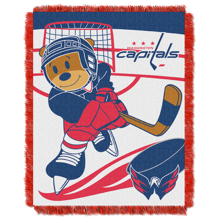 Washington Capitals Woven Baby Blanket 36 x 48