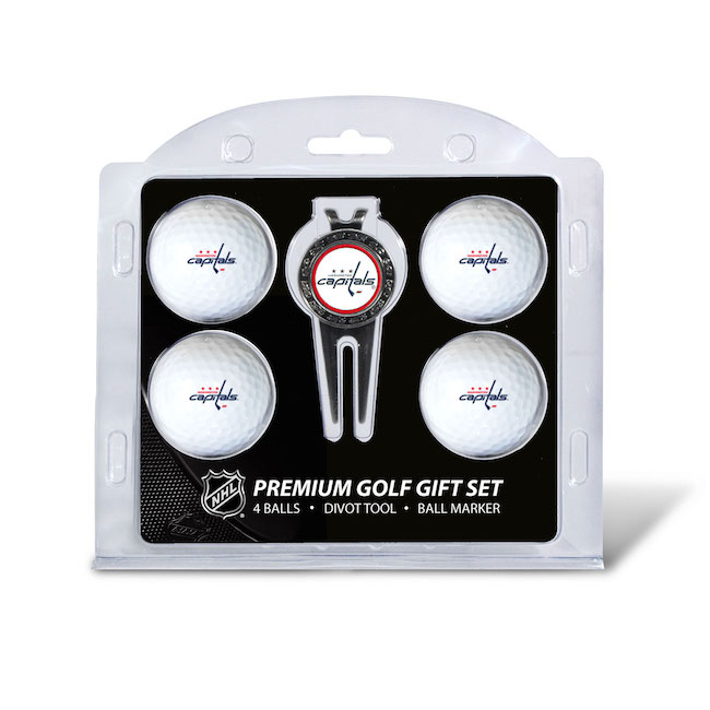 Washington Capitals 4 Golf Ball and Divot Tool Set