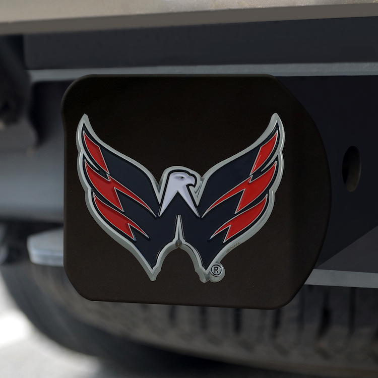 Washington Capitals Black and Color Trailer Hitch Cover