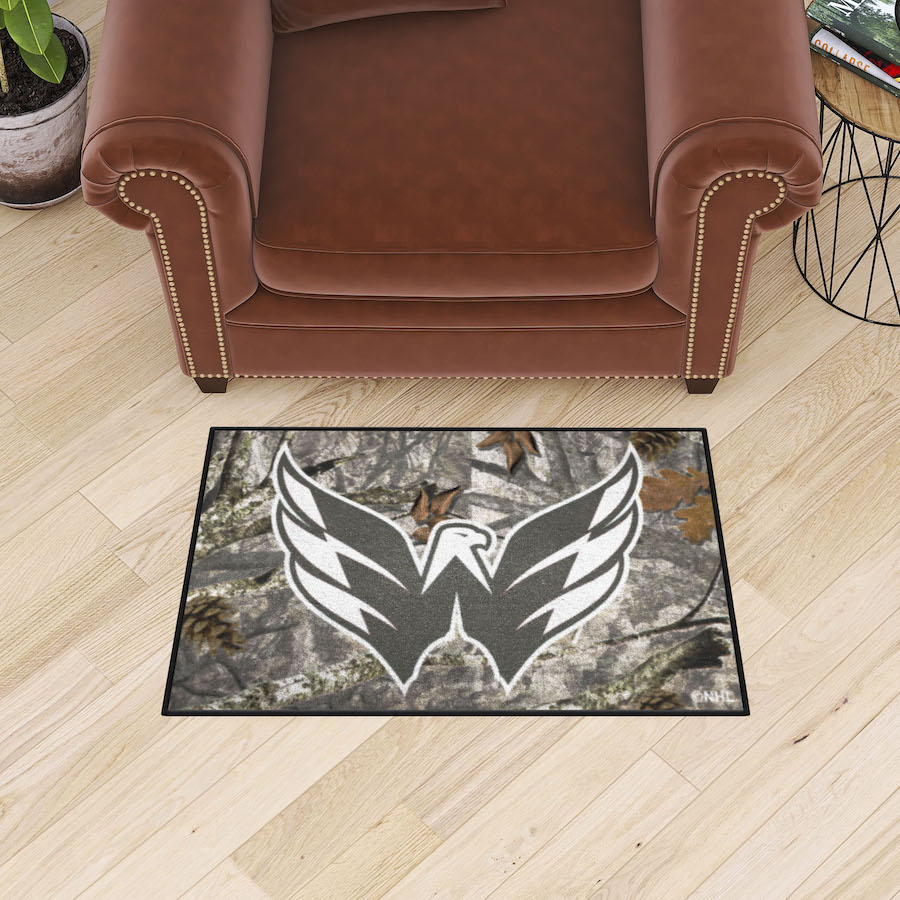 Washington Capitals CAMO 20 x 30 Starter Floor Mat