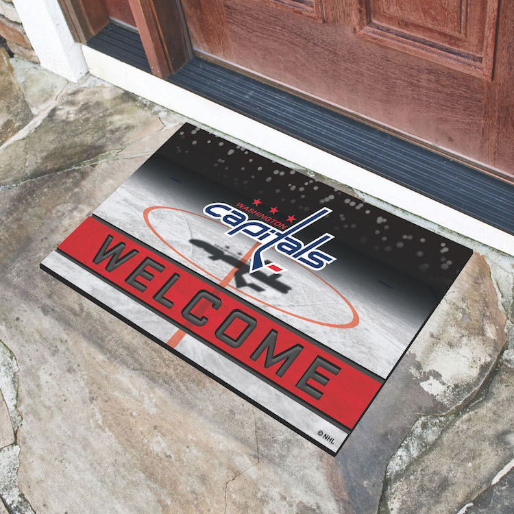 Washington Capitals Recycled Crumb Rubber Door Mat