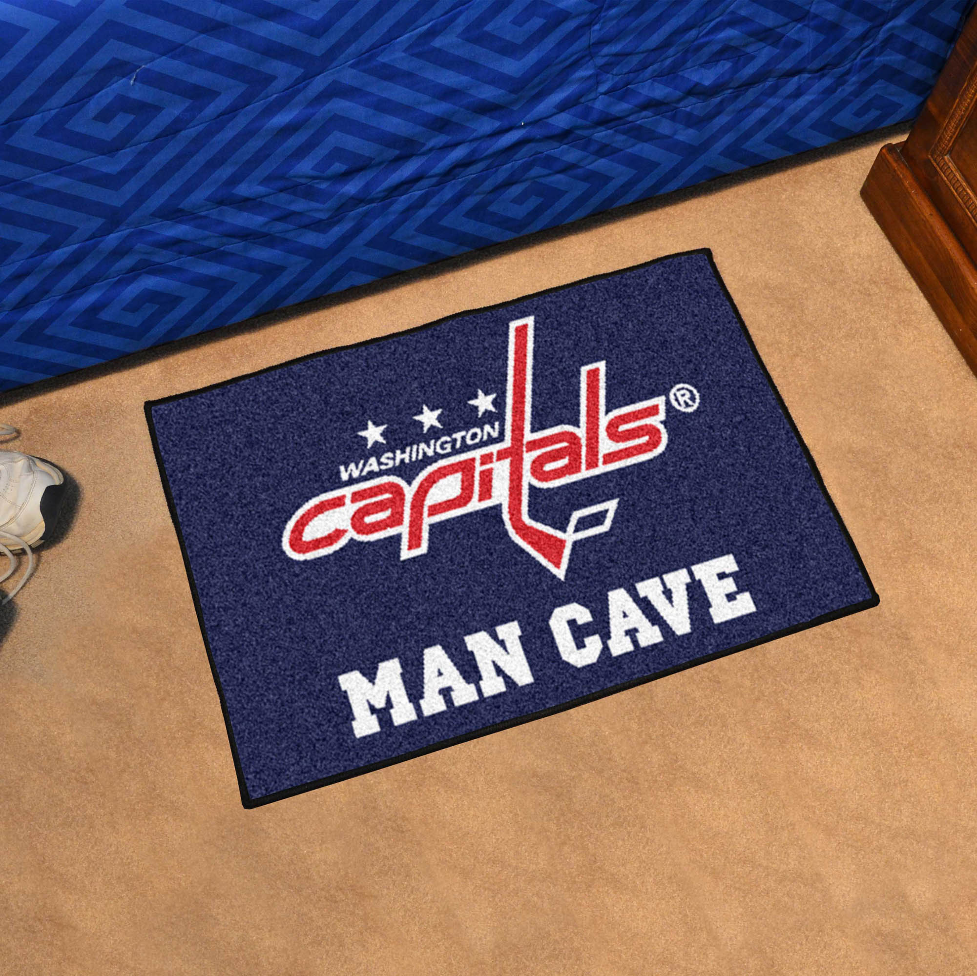 Washington Capitals MAN CAVE 20 x 30 STARTER Floor Mat