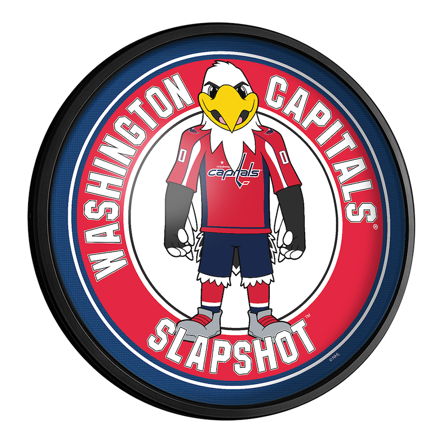 Washington Capitals MASCOT Slimline LED Wall Sign