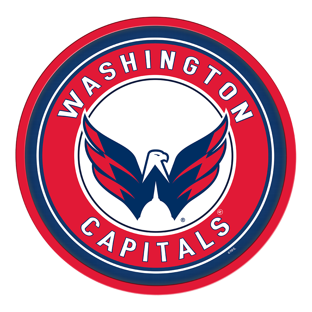 Washington Capitals Modern Disc Wall Sign