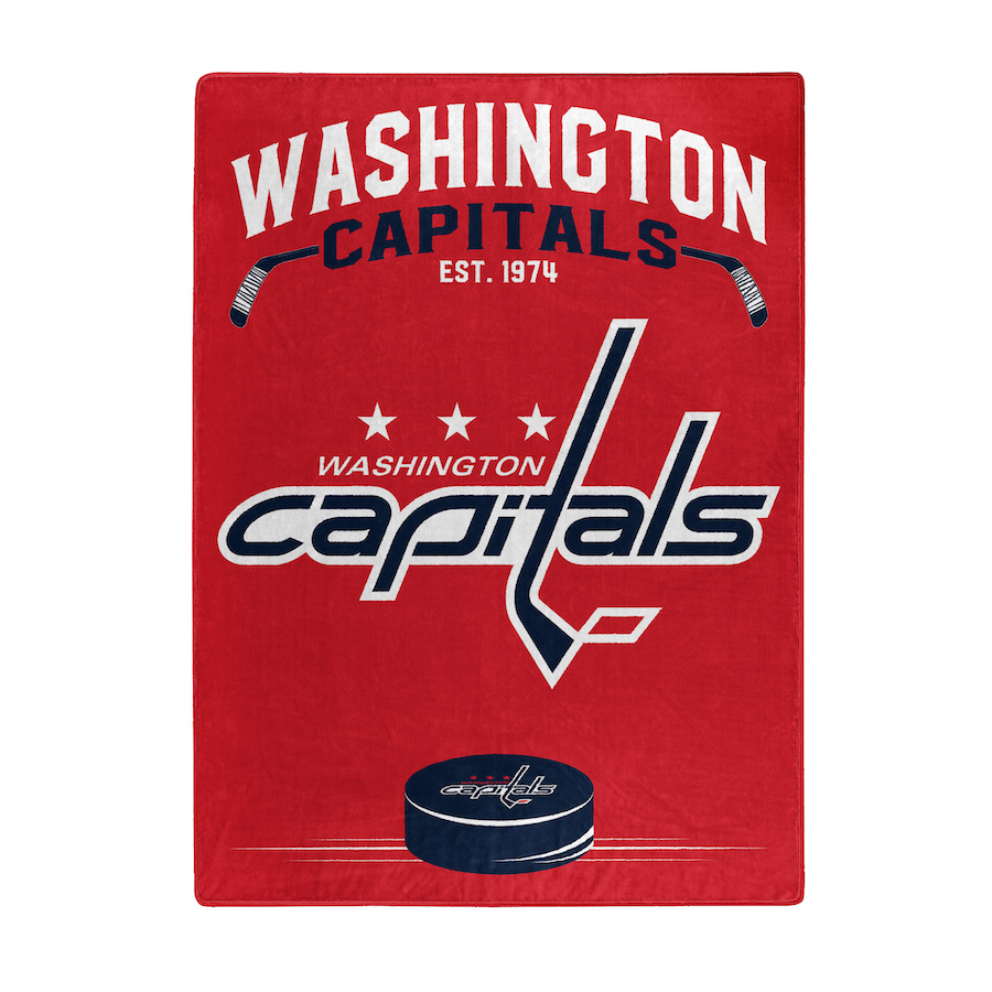 Washington Capitals Silk Touch Throw Blanket 60 x 80