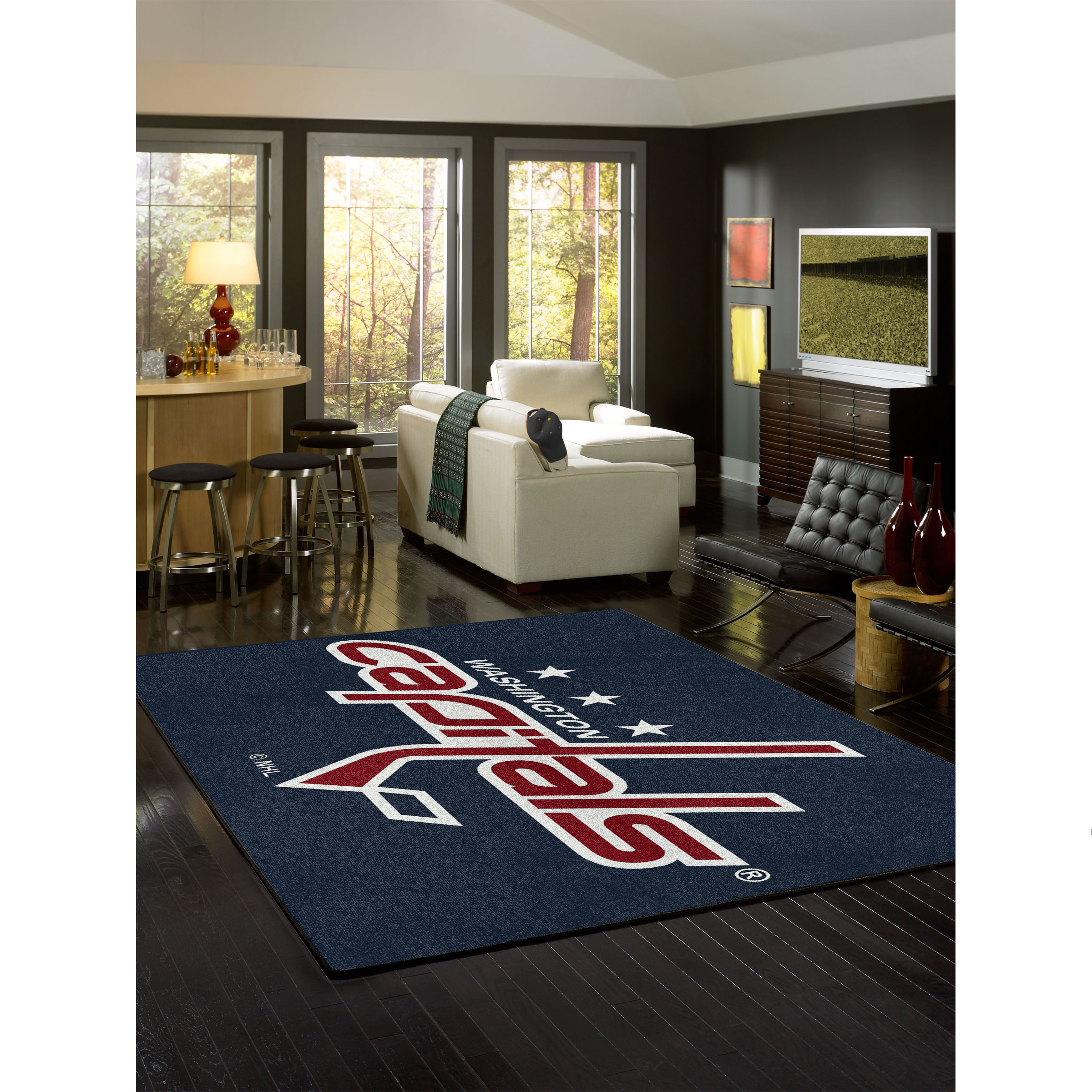 Washington Capitals 4 X 6 SPIRIT Rug