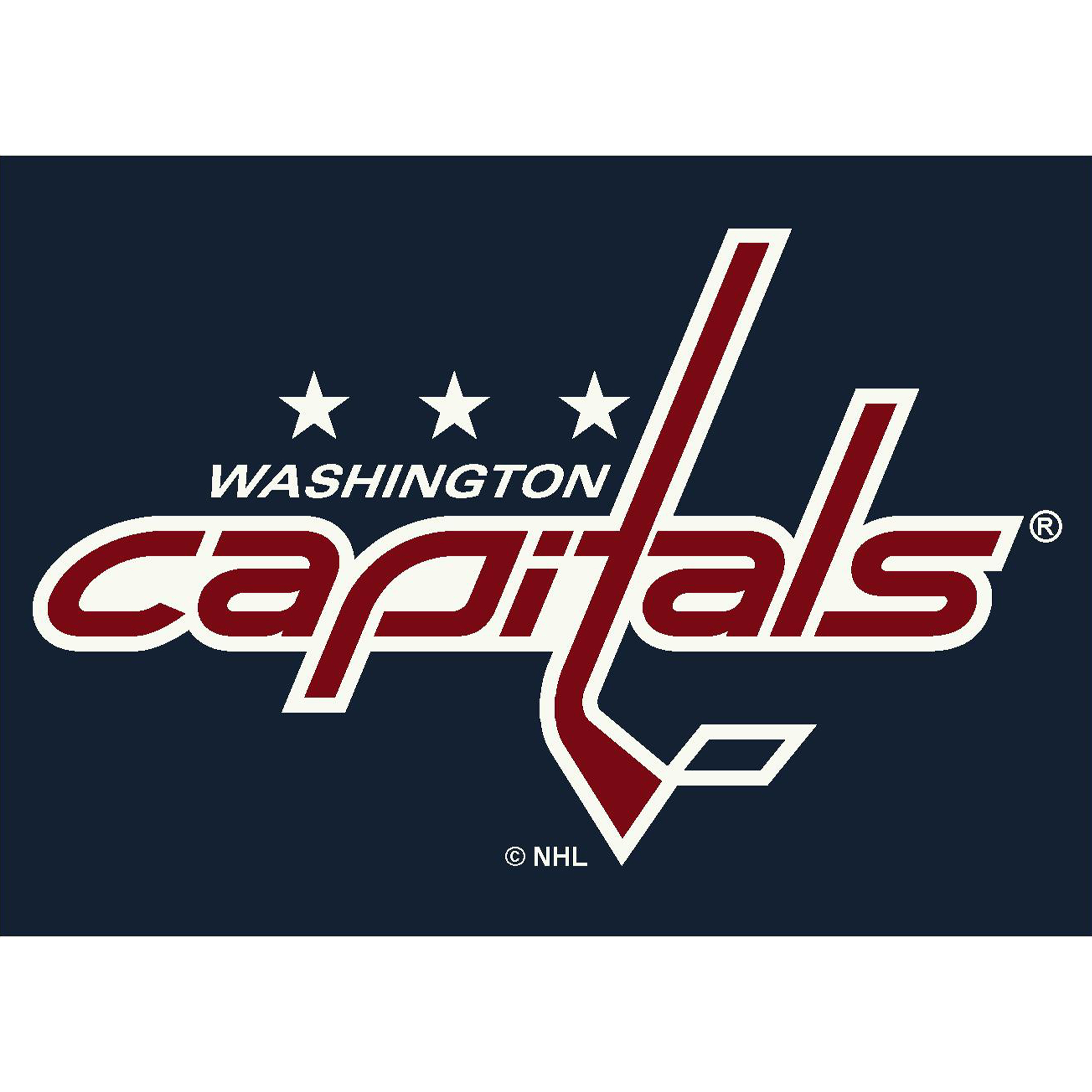 Washington Capitals 8 X 11 SPIRIT Rug